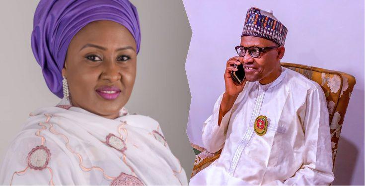 First lady, Aisha Buhari allegedly divorces husband - Kemi Olunloyo reveals