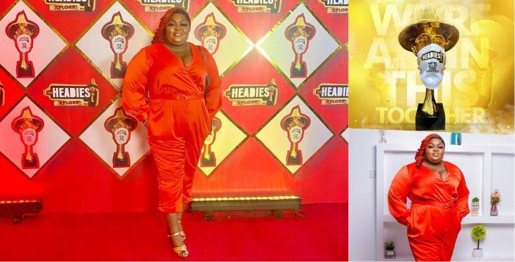 "Looking like LAWMA staff" - Eniola Badmus dragged over outfit to Headies