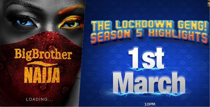 BBNaija organizers announces Lockdown highlight (Video)