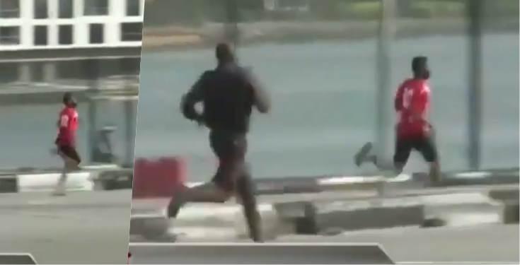 #OccupyLekkiTollgate: Protester runs for his life in a hot chase with Police (Video)