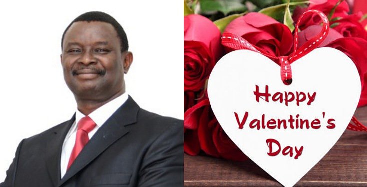 Mike Bamiloye on Valentine's day