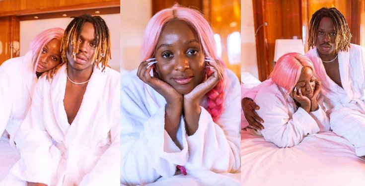 DJ Cuppy loved up with Fireboy
