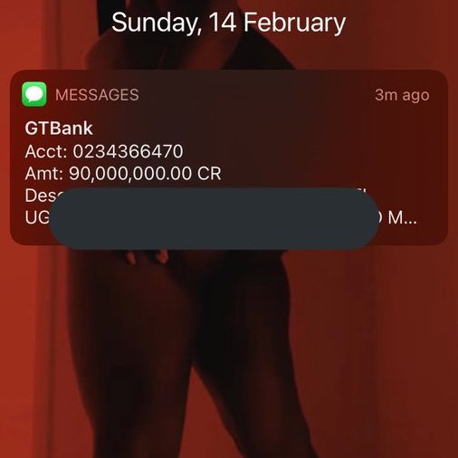 Lady receives N90m alert