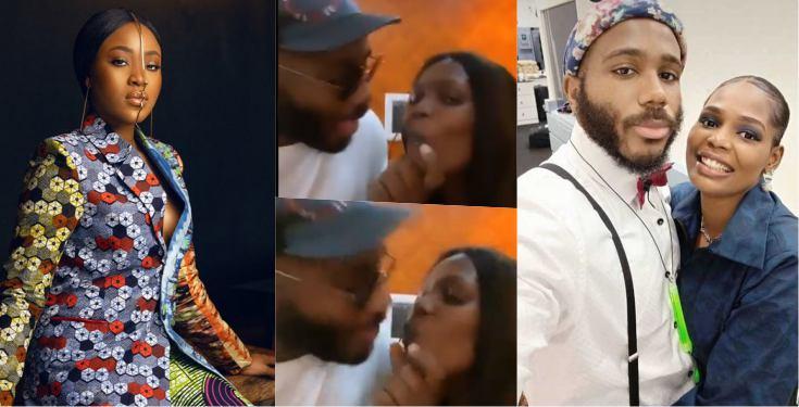 Erica reacts to viral video of Kiddwaya allegedly kissing Kaisha