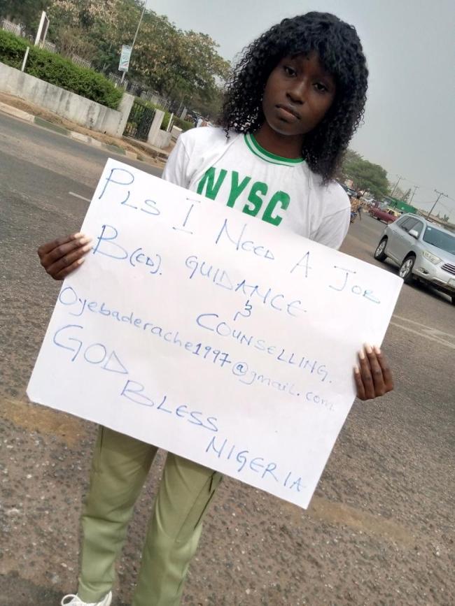 Graduate Begs For Job