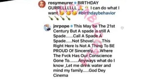 "This is not something to be proud of" - Actor Jnr Pope lambasts Rosy over engagement to Tonto Dikeh's ex