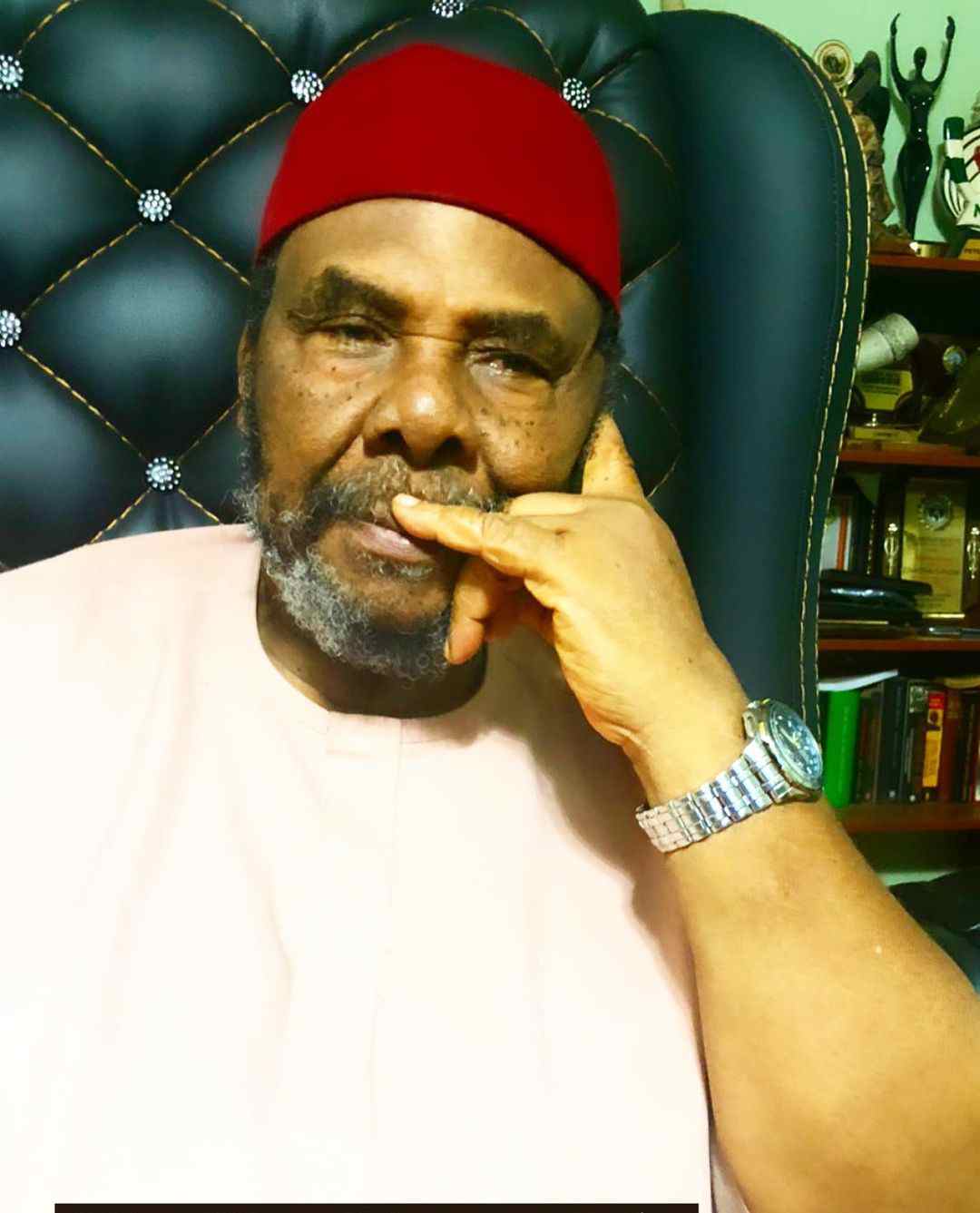 Rita Edochie celebrates husband, Pete Edochie on his 74th birthday (Video)