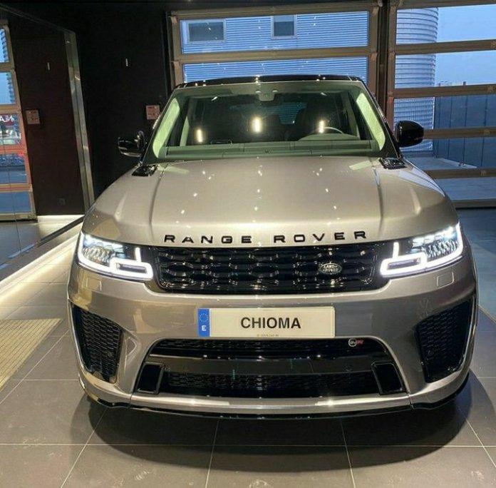 "This is the real assurance" - Davido dragged as Kenneth Omeruo Gifts wife Range Rover