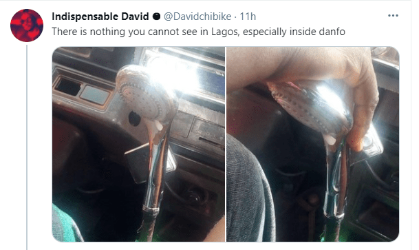Lagos driver showerhead gear