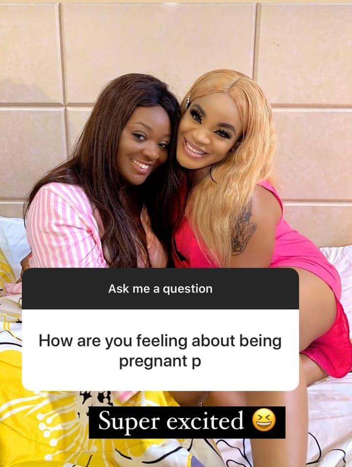 Pregnant Uche Ogbodo celibate