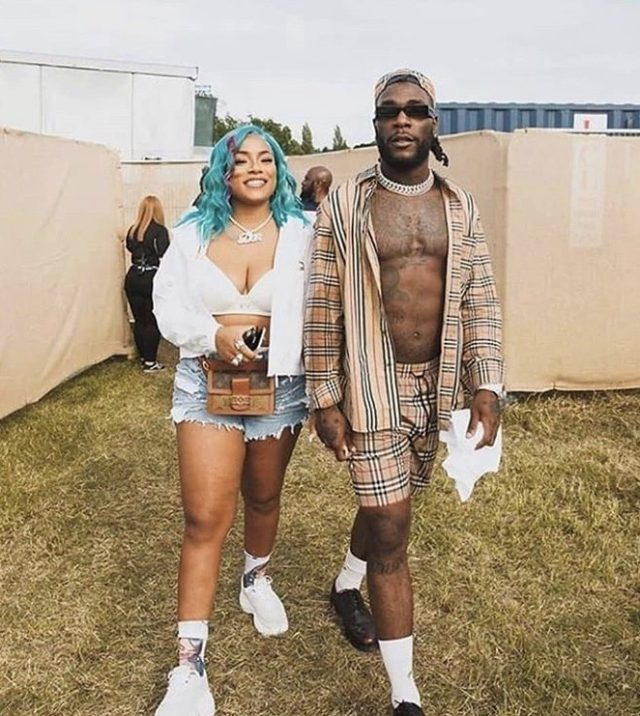 Burna Boy and his girlfriend, Stefflon Don enjoy a night out together ...