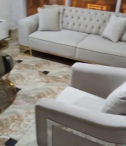 Actor, Zubby Michael shows off his luxury living room with furniture worth N6.3M