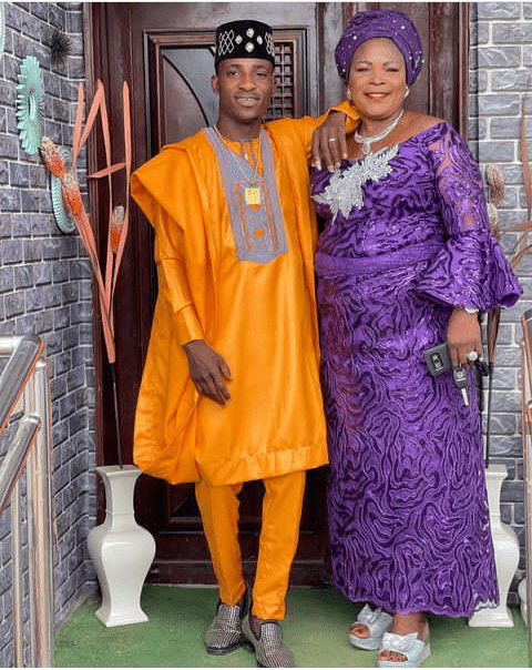 "My number one adviser" - Actor, Alesh Sanni celebrates mother's birthday