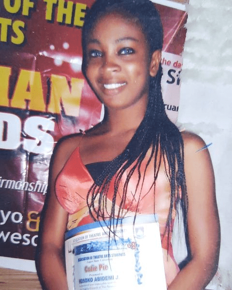 Bidemi Kosoko's throwback photo