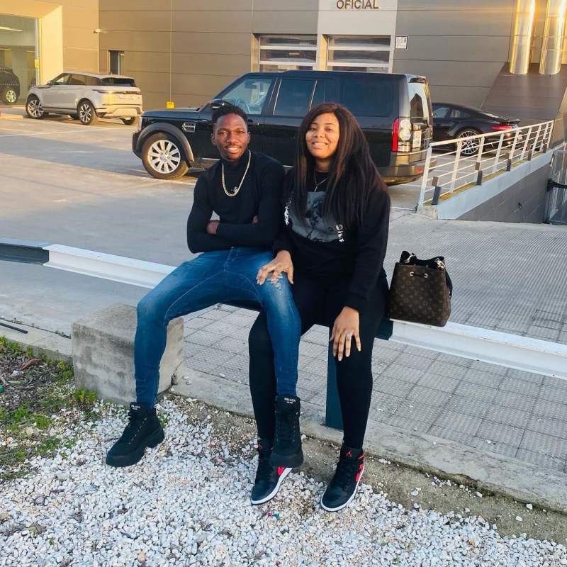 Footballer, Kenneth Omeruo wife