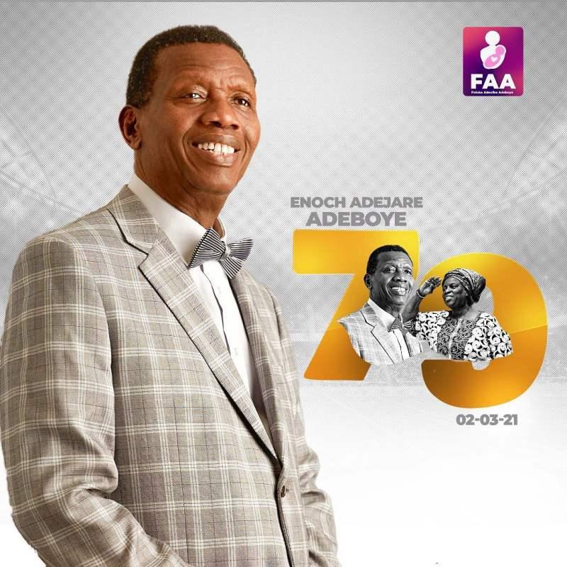 Pastor Folu Adeboye eulogizes husband, Daddy G.O on his 79th birthday