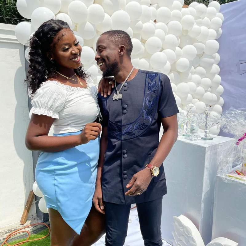 "You accepted me 5 years ago when hungry wan finish me" - Singer, Erigga celebrates wife (Video)