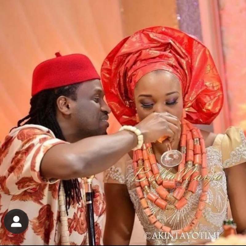 Paul Okoye celebrates 7th wedding anniversary with wife, Anita