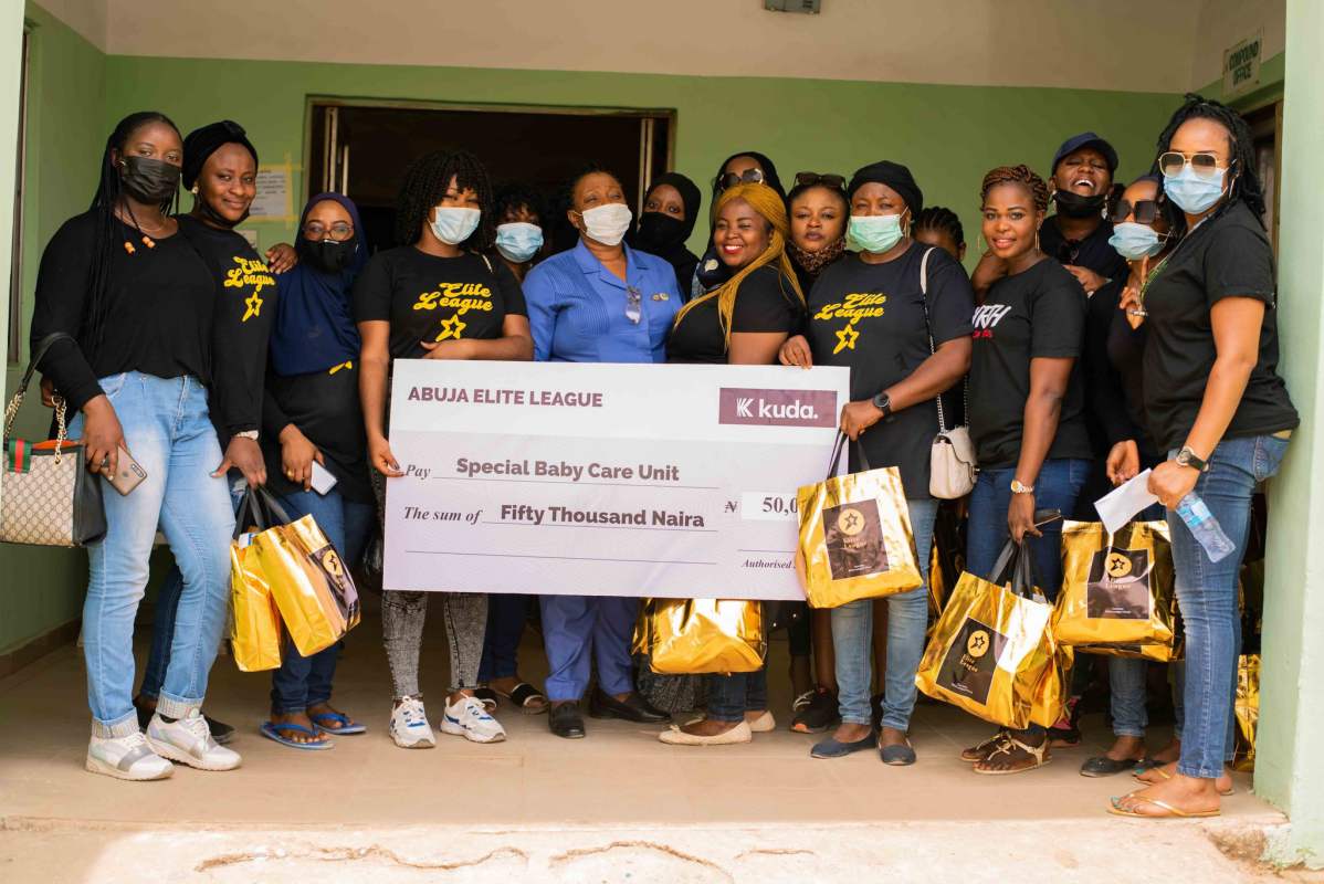 Abuja Elites present hospital with loads of gift in honor of Erica's birthday