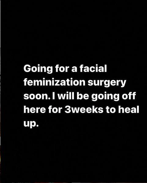 Bobrisky Facial Feminization