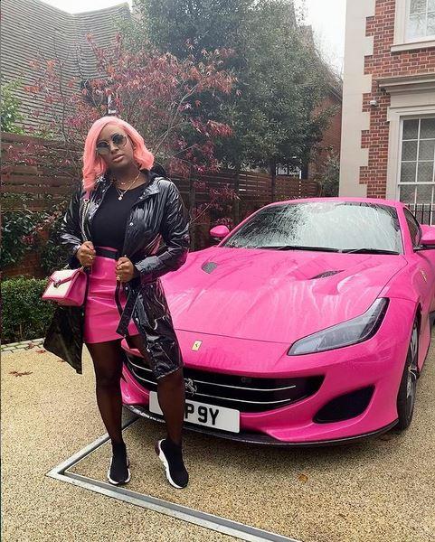 "Why would I hop on some beef when I can hop in my Ferrari?" - DJ Cuppy