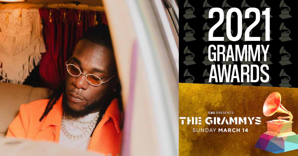 Fans react as Burna Boy's name is omitted on list of artistes performing at Grammy