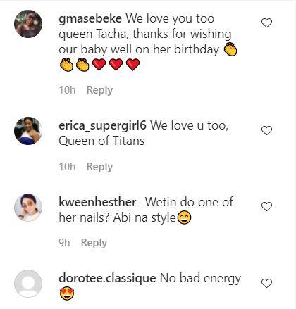 "Gang, birds of a feather" - Reactions as Tacha sends love to Erica on her birthday (Video)