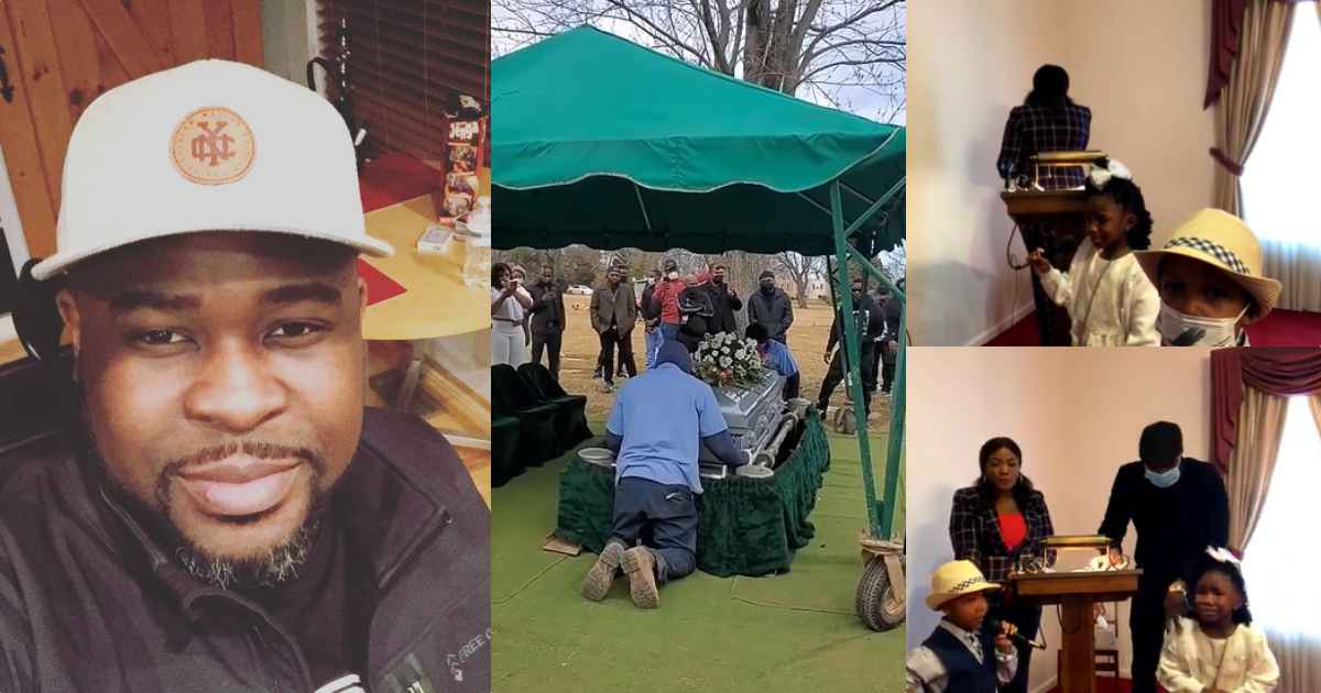 Dokta Frabz laid to rest, children in tears as they say final goodbye (Video)