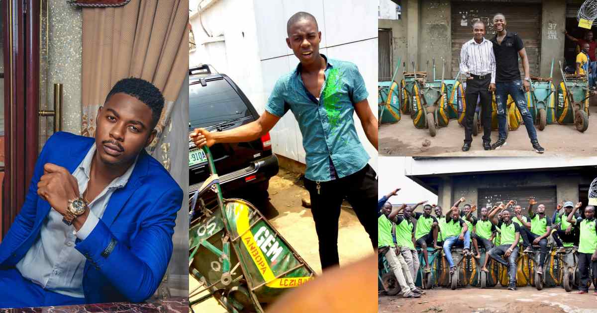 Man narrates how he became a millionaire with 'wheelbarrow' business