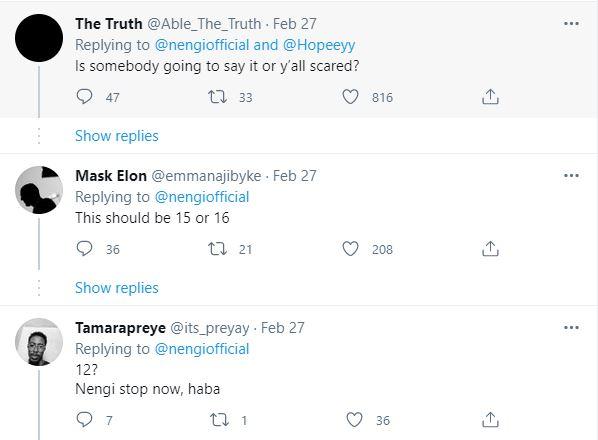 Reactions as Nengi shares throwback photo with cousin at age 12