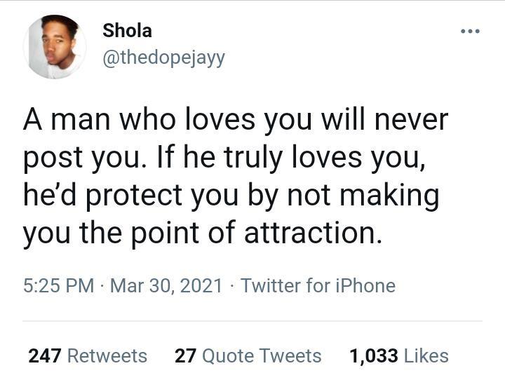 girlfriend post social media