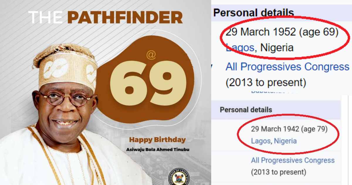 Wikipedia locks Bola Tinubu's page after his age was tampered 84 times