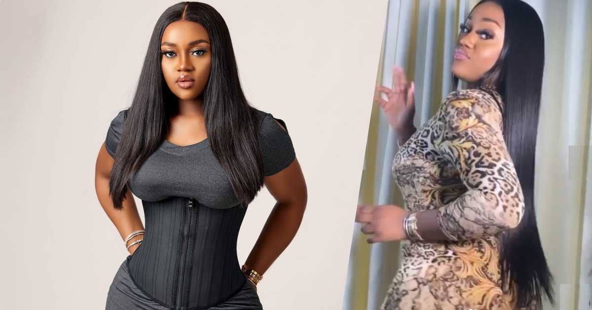 "Happiness matters a lot" - Reactions as Chioma Rowland shows off dance moves amid breakup rumor (Video)