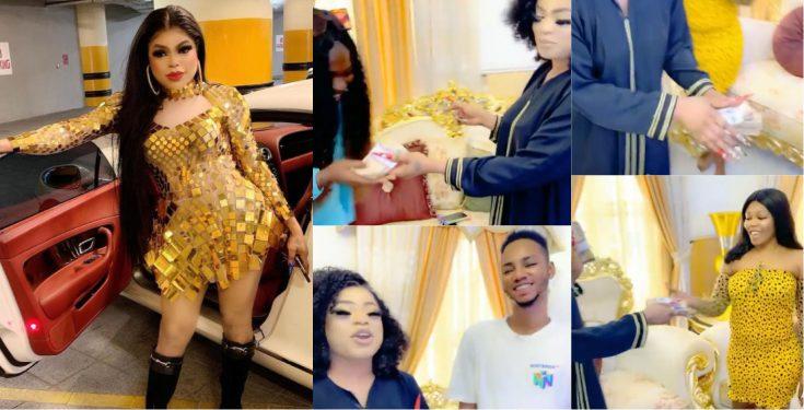Bobrisky Presents Cash Rewards To Fans Who Tattooed His Name And Image On Their Body (Video)