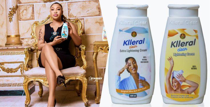 Tonto Dikeh becomes face of skincare product days after being dumped by NCPC