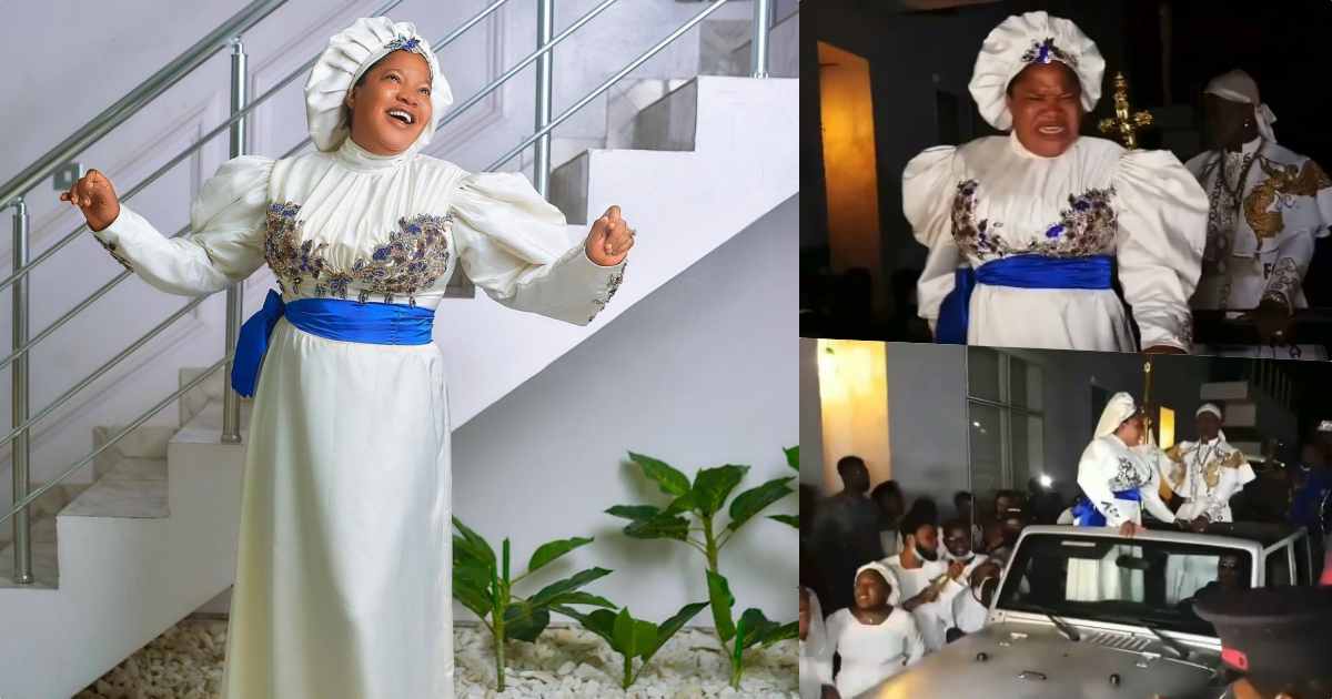 “Brilliantly executed” - Fans applaud Toyin Abraham's epic entrance at a movie premiere (Video)