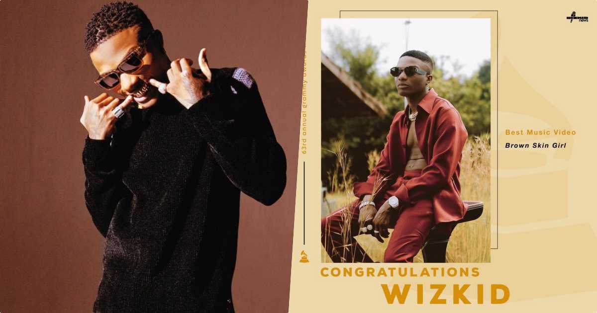 #Grammys: Wizkid wins “Best Music Video” award