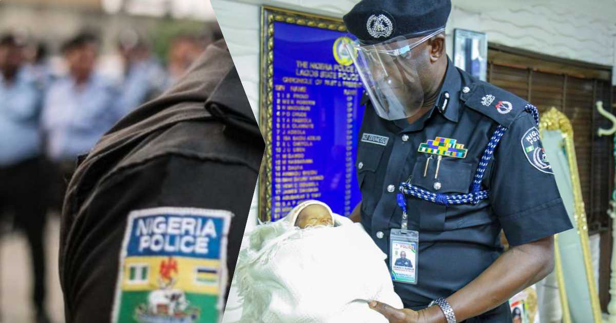 Police rescues abandoned day old baby in Oko Oba area of Lagos