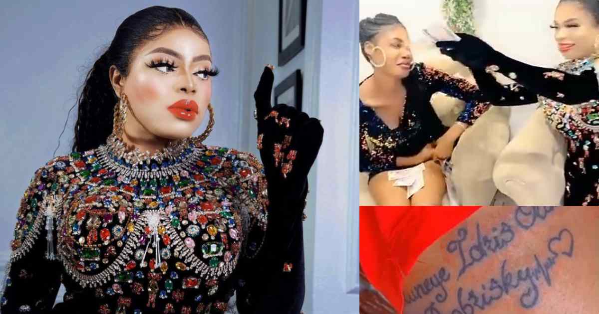 Bobrisky flies fan from Ivory Coast to Nigeria, spoils her with money (Video)