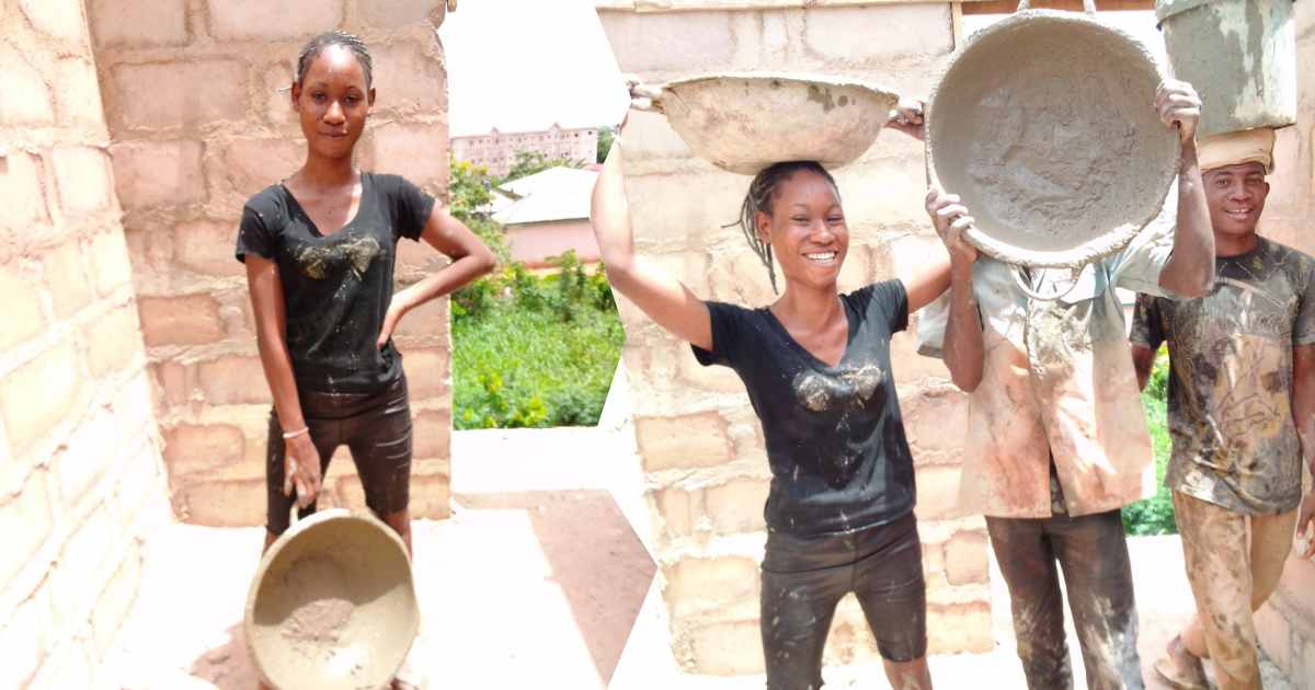 Female student working as a labourer expresses gratitude after her photos went viral