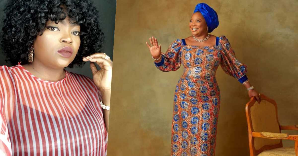 Actress, Funke Akindele celebrates mother on her birthday