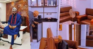 E-Money shows off interior of his multi-million naira office (Video)