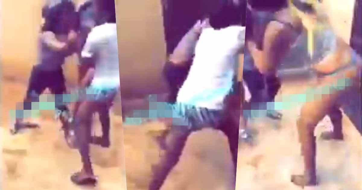 Moment two University students fight dirty over sugar daddy (Video)
