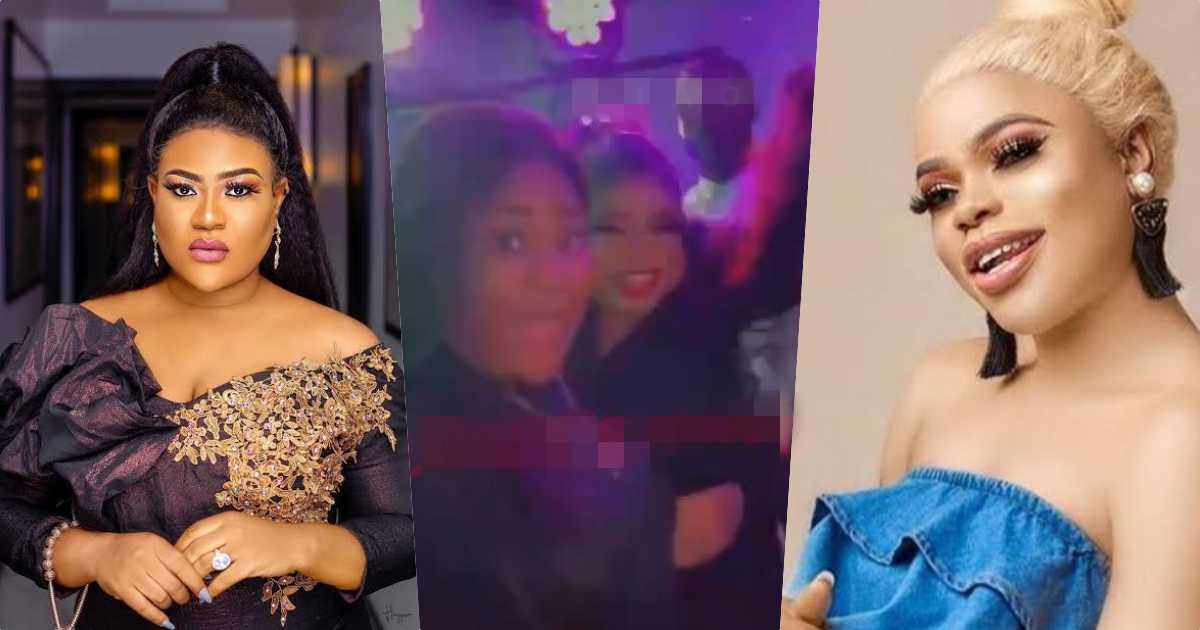 Bobrisky and Nkechi Blessing settles beef after fighting dirty on social media (Video)