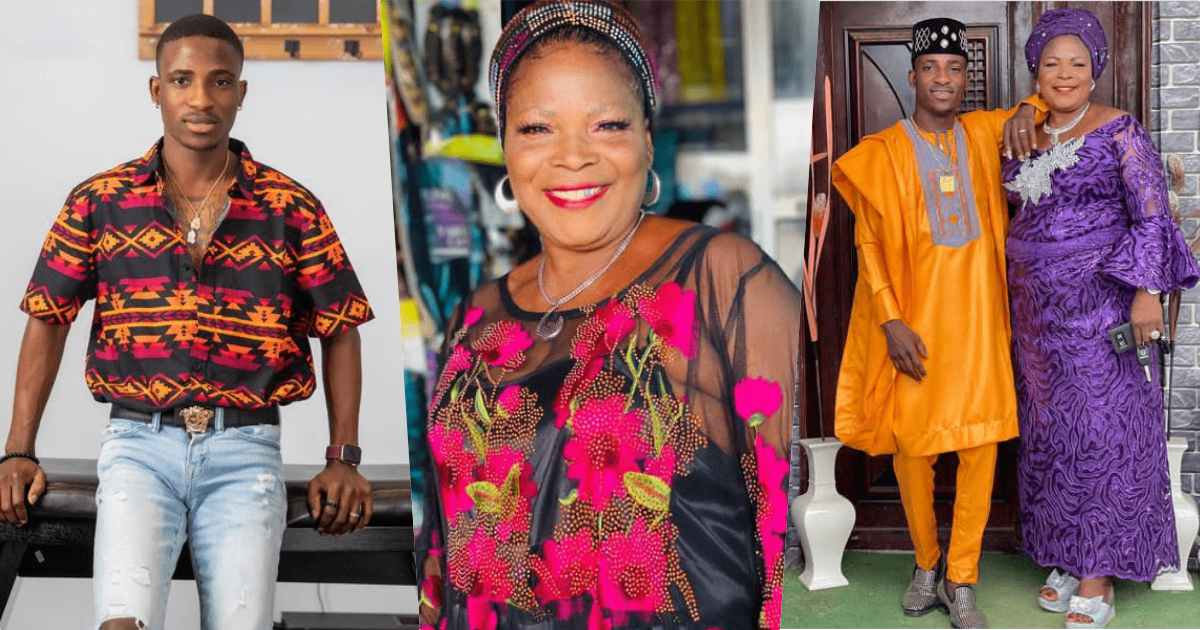 "My number one adviser" - Actor, Alesh Sanni celebrates mother's birthday