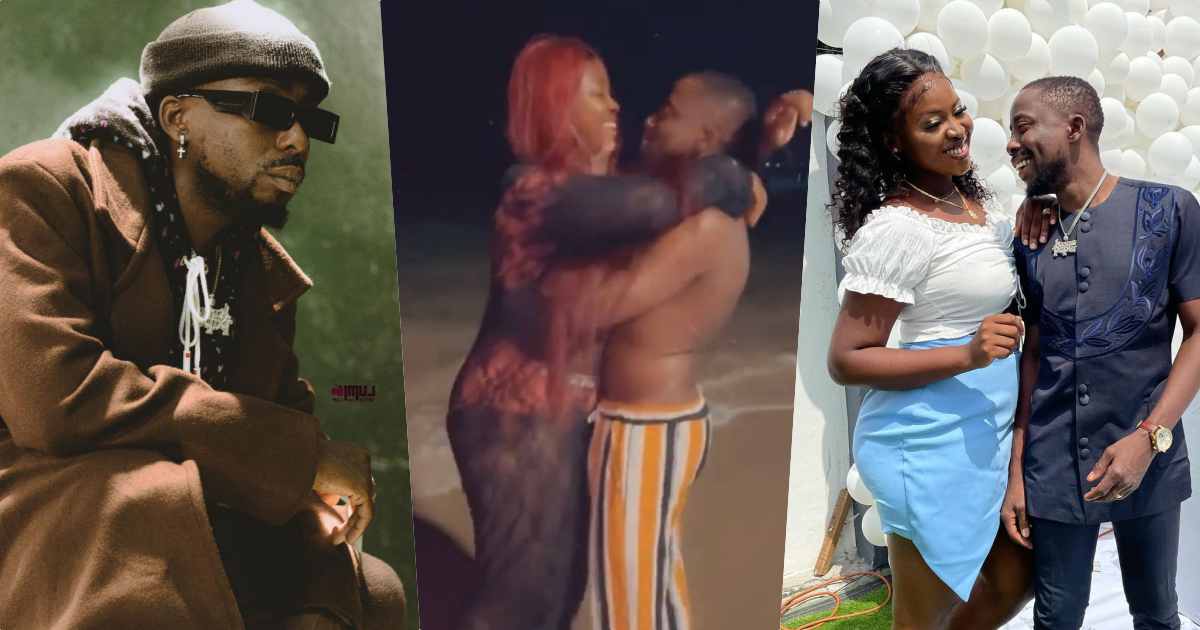 "You accepted me 5 years ago when hungry wan finish me" - Singer, Erigga celebrates wife (Video)