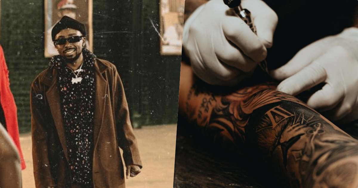 "Tattoo makes you look dangerous if you are poor" - Rapper, Erigga opines