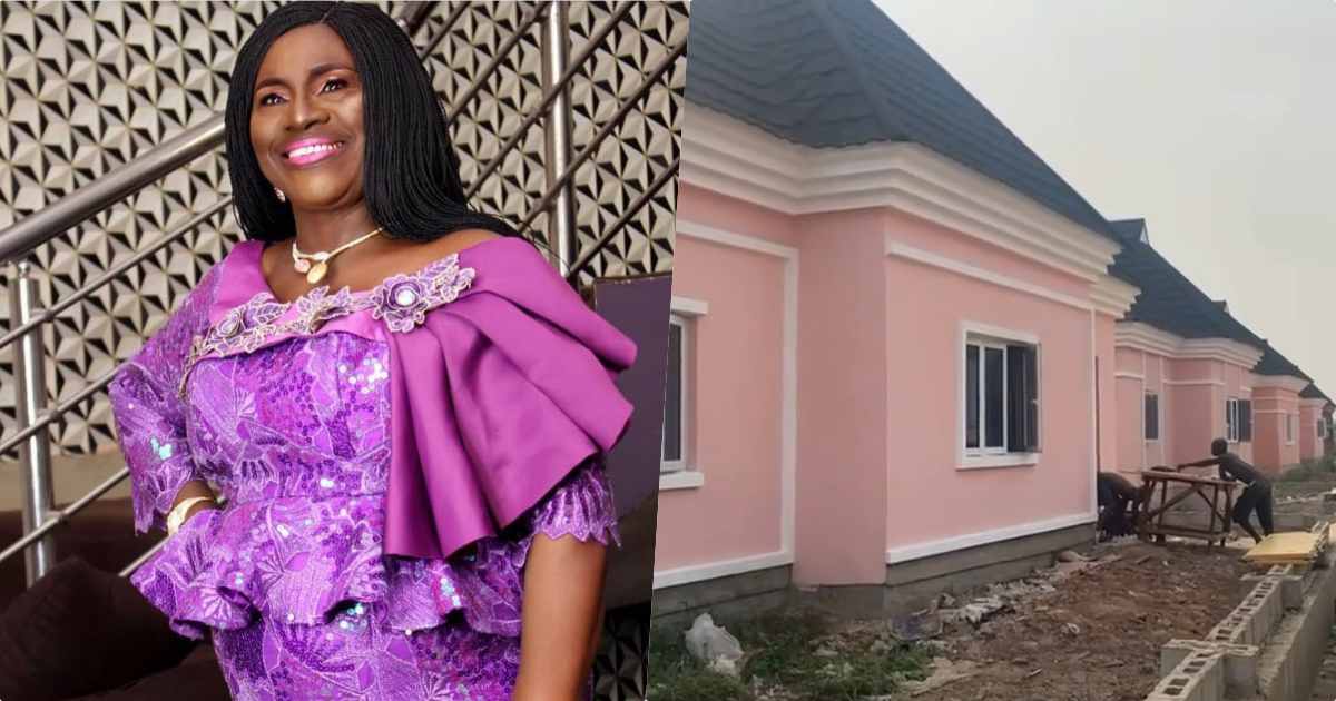 Veteran actress, Mama Rainbow gifted 2 houses, street named after her