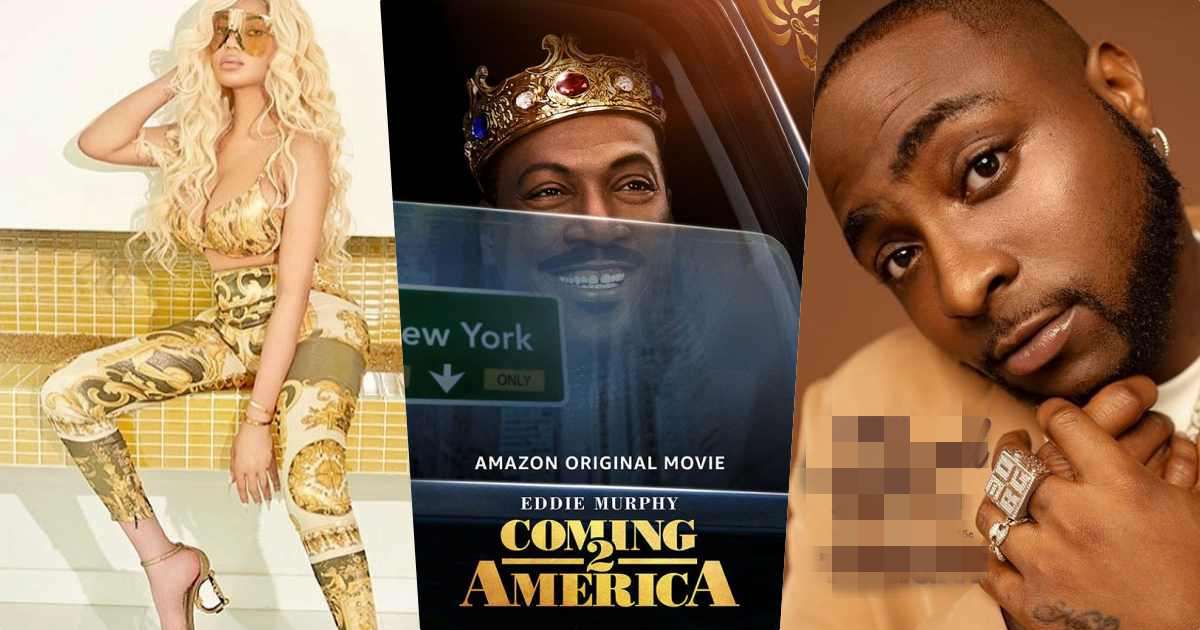 "I'm happy they used his lying song" - Singer, Dencia shades Davido on his appearance in Coming to America 2