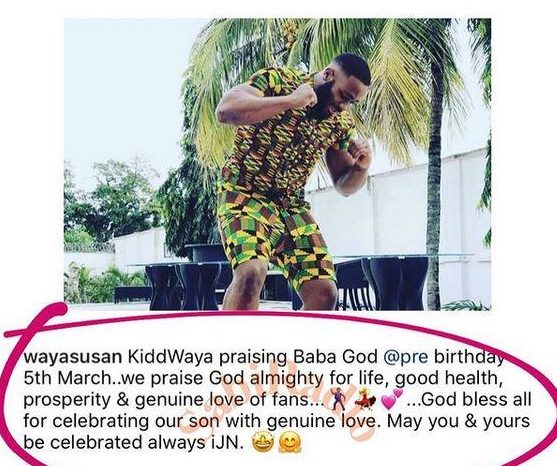 Kiddwaya's mom celebrates him ahead of his 28th Birthday Tomorrow